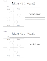 First Grade Fabulosity Time Capsules And Main Idea Reading Main Idea Reading Classroom Graphic Organizers
