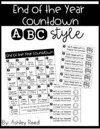 It takes the learner on a fun filled journey that captures the . I Love Using An Alphabet Countdown Calendar For The Last 26 Days Of School In This Packet I Ve Done All Teaching Methods Countdown Calendar Letter Activities
