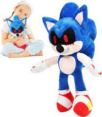 15.5 Inch Sonic Exe Plush Evil Sonic.exe Stuffed Plush Toy Blue | eBay