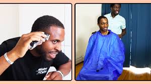 The low skin fade is a modern and trendy haircut whose main characteristic is shaving the hair to a bald level one or two inches from the ear and back hairline. How To Do A Fade Haircut At Home Watch A Pro Barber Coach A Total Novice Through A Skin Fade Gq