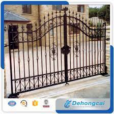Check spelling or type a new query. China Factory Wholesale Used Beautiful House Main Wrought Iron Gate Steel Driveway Gate Grill Garden Gate Designs China Gate Iron Gate