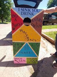 Cornhole Drinking Board In 2020 Cornhole Designs Diy Cornhole Boards Painted Corn Hole Boards