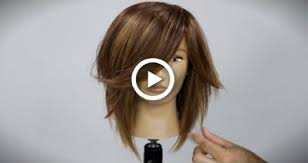Cut the very ends of the hair at a slight angle. Shaggy Long Bob Haircut Tutorial Long Bob Haircuts Bobs Haircuts Diy Haircut