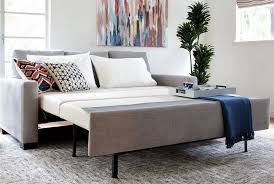 A loveseat sleeper sofa is in essence a loveseat but has also a thin folded mattress hidden underneath the seating cushions. The 17 Most Comfortable Sleeper Sofas According To Reviewers Sofas And Couches Lonny