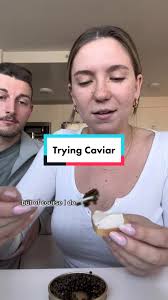 Tag yourself im the piece of caviar stuck to the side of my hand #caviar  #tryingcaviar