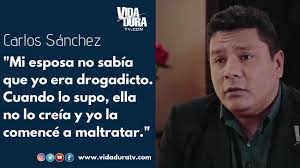 Carlos Sánchez perdió su hogar y delinquió, todo por las drogas