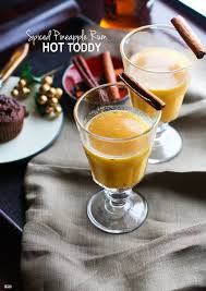 Spiced Pineapple Rum Hot Toddy Recipe Toddy Recipe Hot Toddies Recipe Pineapple Rum