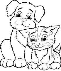 Printable animal s free gooseaaa3. Puppies And Kittens Cute Coloring Pages Puppy Coloring Pages Dog Coloring Page Animal Coloring Pages