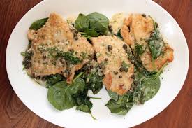 Quite a few people enjoy thi. Juliet On Twitter A Popular Healthy Option On The Menu Is Our Chicken Piccata It S Chicken Scallopine In A White Wine Caper Sauce Over Sauteed Spinach Order In Family Style And Gf