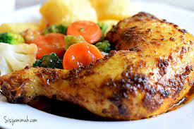 Oven Roasted Chicken Is One Chicken Recipe Everyone Loves Though Not Everyone Has The Con Chicken Leg Quarter Recipes Chicken Leg Quarters Roasted Chicken Legs