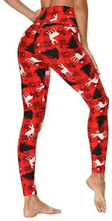 Team it up with crop top to make a chic gym look. Christmas Leggings Highdays High Waisted Leggings For Women Soft Opaque Slim Printed Pants For Running Cycling Yoga Fitostic Com Sport Mode Beaute Lifestyle Magazine