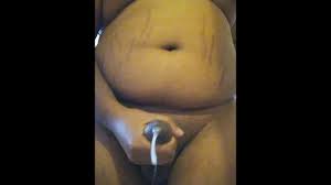 Thick culo cachonda Ebony Femboy necesita correrse ahora