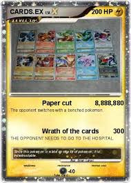 Once you have exported it, you will want to size it to be the size of a real pokémon card. Pokemon Cards Ex