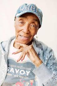 NormaMiller at 95 years old (2015)...Do y'all see!! This is Norma Miller  a.k.a. "Dolly" "Grady's" woman! She turned 96 this year (2016) and I'm sure  we all hope that we can be