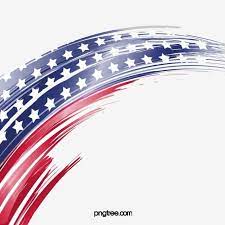 Amerika Amerika Biru Kreatif Bendera Merah Percikan Bintang Negeri Amerika Amerika Syarikat Bendera Kebangsaan Pe National Flag Country Backgrounds Framed Flag