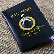 Passport Wedding Invitation Design Fee Cruise Ship Wedding Etsy
