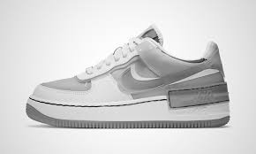 Nike's latest air force 1 shadow colorway might be the best one yet: Nike Air Force 1 Shadow Grey Fog Sneaker Releases Dead Stock
