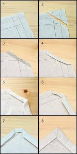 Caminho De Mesa Com Canto Mitrado Dicas De Costura Dobra Dos Cantos Canto Mitrado Tecnicas De Costura Dicas De Costura E Costura Simples