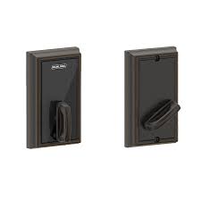 Schlage BE467FADD716 Addison Keyless Deadbolt with Control Smart Technology 