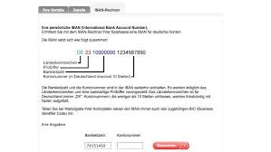 Determine the international bank account number (iban) based on the sort code (bank code) and account number or national for some countries, we check not just the iban checksum, but also the validity of the bank code and account numbers that are contained in the iban. Berliner Bank Iban Rechner Chambre D Hote Besancon
