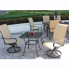 Biagio 3 Piece Outdoor Cafe Bistro Set By Brookstone 779 99 Some Assembly Required The Set Include Outdoor Cafe Garden Patio Furniture Patio Furniture Sets