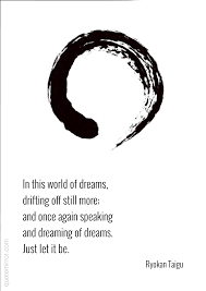 Just Let It Be Zen Quotes Let It Be Quotes Japanese Quotes