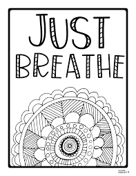 As a teacher you know the power of coloring. The School Counselor Is In Mindfulness Coloring Sheets
