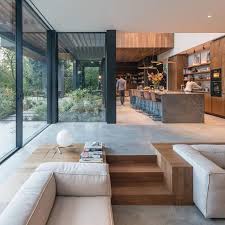 Interior Design On Instagram Villa Amsterdam By Amsterdam Design Instagram Interior Marm Sunken Living Room Minimal Interior Design Minimalism Interior