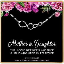Find great deals on ebay for mother daughter gift. A Charmed Impressionsterling Silver Mother Daughter Necklace Gift For Mom Daughter Gifts From Mom New Mom Gifts Card And Jewelry Double Infinity Charm Necklace Personalized Gifts Women Infinite Love Dailymail