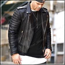New Style Lambskin Black Leather Bomber Jacket Biker Motorcycle Jackets For Men Leatherlifes Black Leather Bomber Jacket Leather Jeans Men Jackets Men Fashion