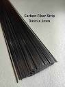Carbon Fiber Strip 3mm x 1mm x 1000mm - WIND CATCHER RC