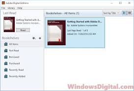 Follow these steps to create installation media (usb flash drive or dvd) you can use to install a new copy of windows 10, perform a clean installation, or reinstall windows 10. Adobe Digital Editions For Windows 10 Download