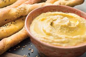 What No Tahini This Hummus Has Only Five Simple Ingredients Chickpeas Garlic Salt Cumin And Olive Oil King Arthur Flour Recipes Easy Hummus Recipe Food