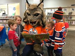 Oilers introduce new mascot, and he's no match for harvey the hound. Local Library Wraps Up Physical Literacy Month Fortsaskonline Com