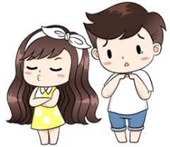 Boobib Cute Couple Sticker 11124638 Cute Love Cartoons Cute Couple Cartoon Cute Couples