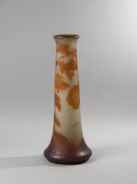 Etablissements Galle Grand Vase En Verre Multicouche De Forme Rouleau Et A Base Tableaux Modernes Tabl Grand Vase En Verre Vase Verre Tableaux Modernes