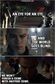 An Eye For An Eye And The World Goes Blind Scattered Quotes