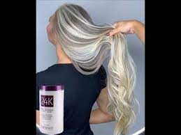 بلوندور بتحتوي على بروتين و بيفتح الشعر درجات في اسرع وقت 24k cocohair youtube beauty hair hair styles