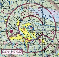 reading a sectional chart vfr map study pilot training