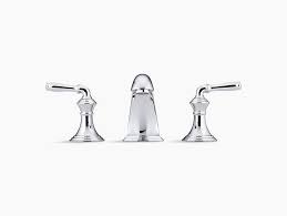 Complete your devonshire bath with this faucet trim, featuring an elegant spout and ergonomic lever handles for easy control. Kohler Devonshire K 394 4 Cp 2 Handle Widespread Bathroom Faucet With Metal Drain Assembly In Polished Chrome Bathroom Sink Faucets Tools Home Improvement Fcteutonia05 De