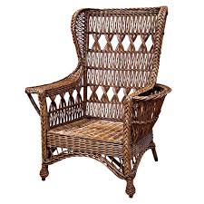 Heywood Wakefield Bar Harbor Wicker Wingback Chair Wicker Indoor Wicker Furniture Wicker Decor