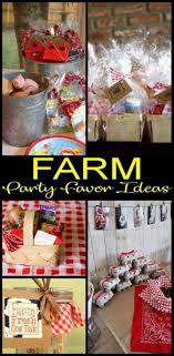 Candy Birthday Party Goodie Bag Ideas Farm Party Favor Ideas Farm Party Favors Farm Party Barnyard Party Favors