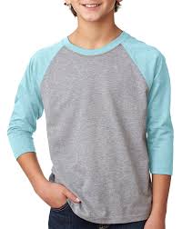 Next Level Youth Cvc 3 4 Sleeve Raglan