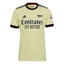 Authentic arsenal fc 2010/2011 away maillot jersey camiseta kit trikot soccer. Adidas Fc Arsenal Herren Auswarts Trikot 2021 22 Gelb Dunkelblau Fussball Shop