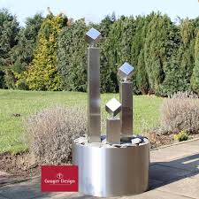 Http Www Designer Brunnen De Edelstahlbrunnen Edelstahlbrunnen Babuna Htm Gartenbrunnen Brunnen Zimmerbrunnen