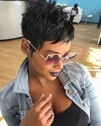 50 Best Short Haircuts For Black Women 2019 Short Hair Styles Pixie Short Hair Styles Trendy Short Hair Styles