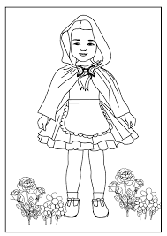 The barn is red coloring page. Coloring Pages Little Red Riding Hood 1