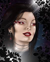 Petite inspiration du moment :) J'ai expérimentée avec les brushs sur  photoshop.