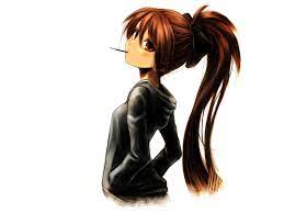 The great collection of anime guy with hoodie wallpapers for desktop, laptop and mobiles. Female Anime Character Wearing Black Hoodie Wallpaper Hd Wallpaper Wallpaper Flare