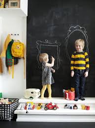 Depending on how you choose to decorate, a chalk wall can change along with your child's developmental stages. Kids Rooms With Chalkboard Walls By Kids Interiors